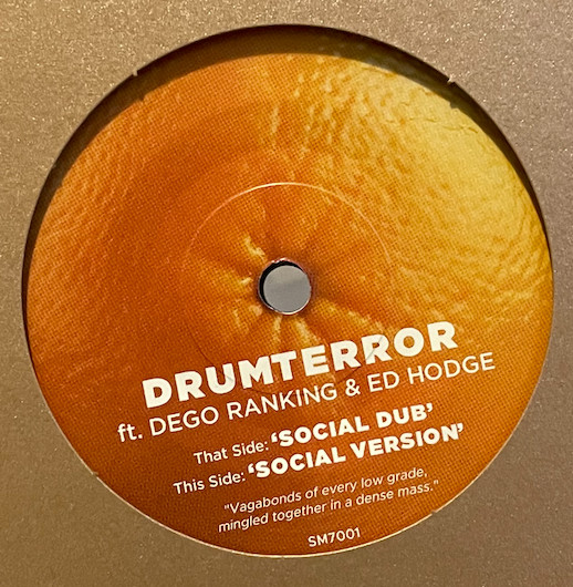 Drumterror & Dego Ranking & Ed Hodge - Social Dub / Social Version | Sub Merchants (SM7001) Drumterror & Dego Ranking & Ed Hodge - Social Dub / Social Version | Sub Merchants (SM7001)