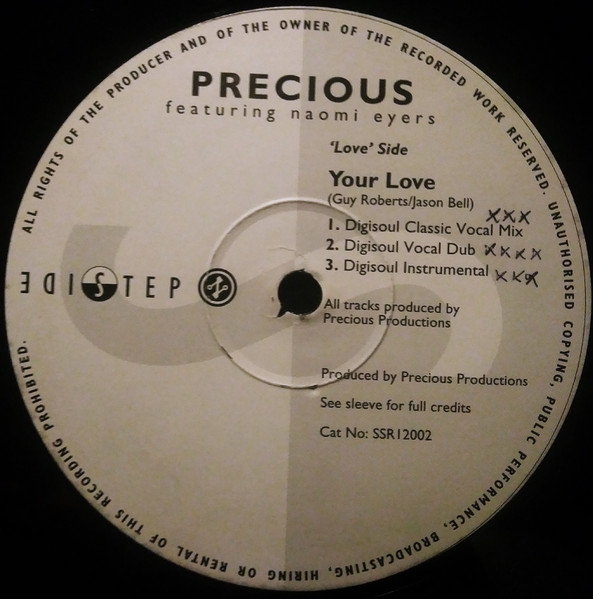 Precious - Your Love | Sidestep Records (SSR 12002) - 2