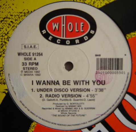 Mimmo Mix - I Wanna Be With You | Whole Records (WHOLE 91264)