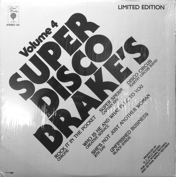 Various - Super Disco Brake's Volume Four | Paul Winley Records (L.P. 142)