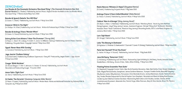 Various - Ninja Tune XX Vol. 2 | Ninja Tune (ZENCD160R) - 3