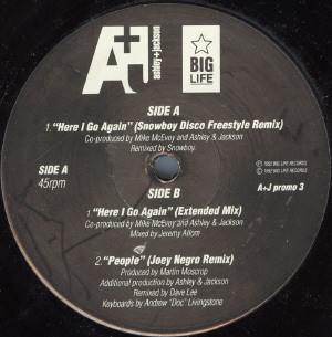 Ashley & Jackson - Here I Go Again | Big Life (A+J promo 3) - main