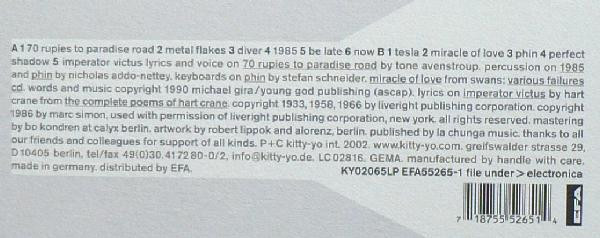 Tarwater - Dwellers On The Threshold | Kitty-Yo (KY02065LP) - 3