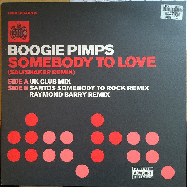 The Boogie Pimps - Somebody To Love (Saltshaker Remix) | Data Records (DATA61T) The Boogie Pimps - Somebody To Love (Saltshaker Remix) | Data Records (DATA61T)
