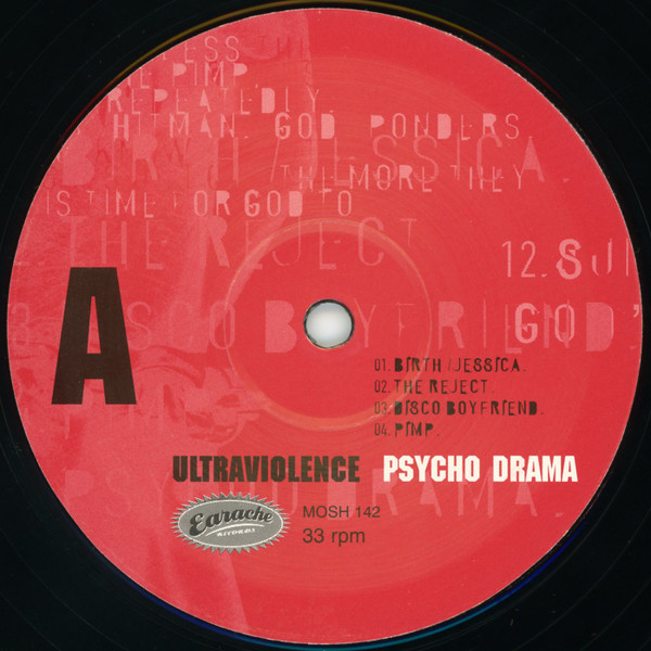 Ultraviolence - Psycho Drama | Earache (MOSH 142 LP) - 3 Ultraviolence - Psycho Drama | Earache (MOSH 142 LP) - 3