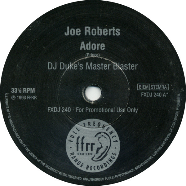 Joe Roberts - Adore | FFRR (FXDJ 240)