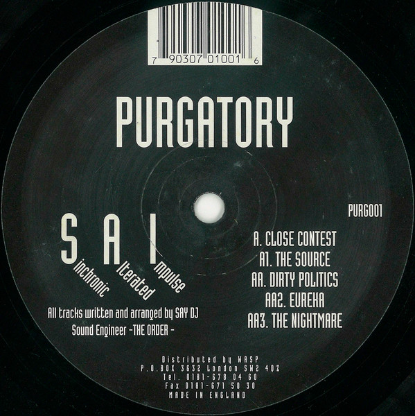 Say DJ - Sinchronic Alterated Impulse | Purgatory (PURG001) - 2