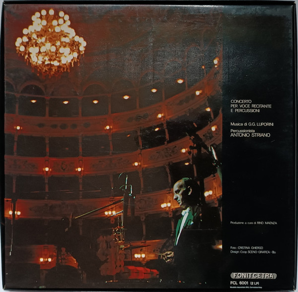 Carmelo Bene - Majakovskij - Concerto Per Voce Recitante E Percussioni | Fonit Cetra (FCL 6001) - 3 Carmelo Bene - Majakovskij - Concerto Per Voce Recitante E Percussioni | Fonit Cetra (FCL 6001) - 3