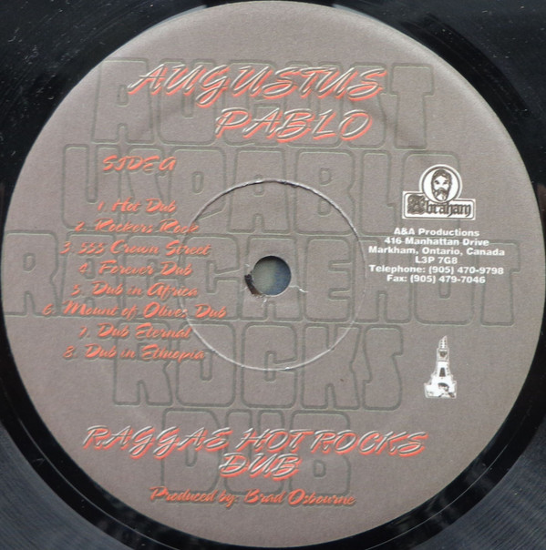 Augustus Pablo - Raggae Hot Rocks Dub | Abraham (CTLP939) - 2