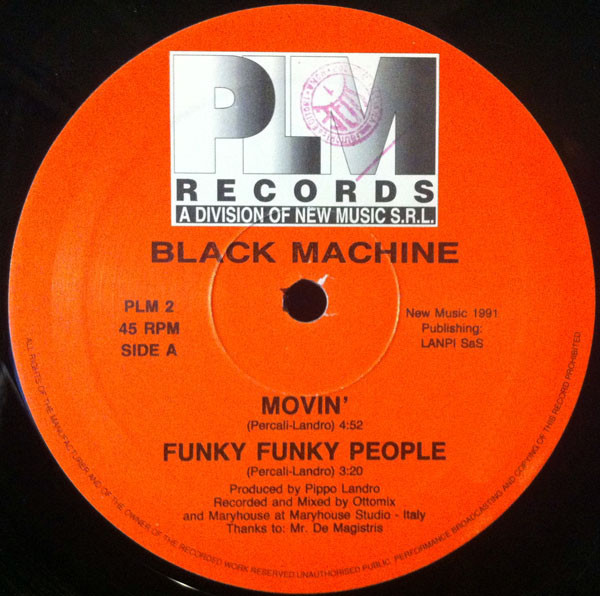 Black Machine - Double Mix | PLM Records (PLM 2) - 3