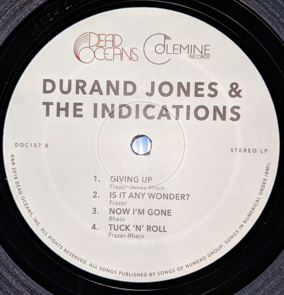 Durand Jones & The Indications - Durand Jones & The Indications | Dead Oceans (DOC157) - 4 Durand Jones & The Indications - Durand Jones & The Indications | Dead Oceans (DOC157) - 4