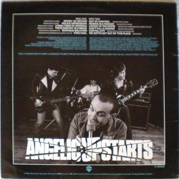 Angelic Upstarts - We Gotta Get Out Of This Place | Warner Bros. Records (K 56806) - 2