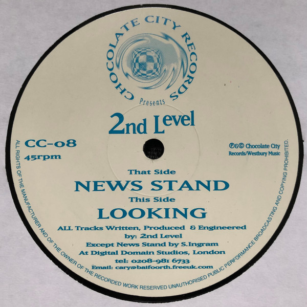 2nd Level - News Stand / Looking | Chocolate City Records (CC-08)