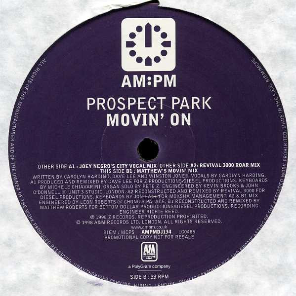 Prospect Park Feat. Carolyn Harding - Movin' On | AM:PM (AMPMDJ 134)