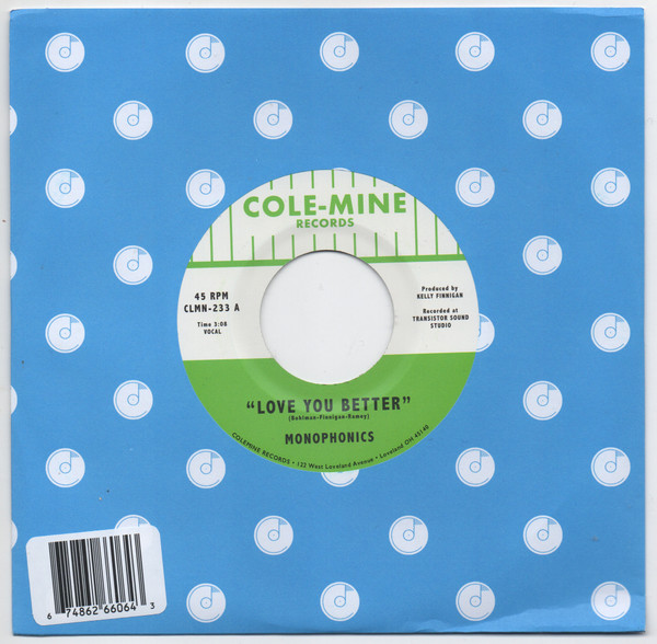 Monophonics - Love You Better / The Shape Of My Teardrops | Colemine Records (CLMN-233)