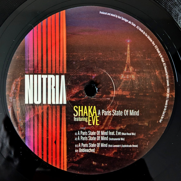 Shaka Featuring Eve - A Paris State Of Mind | Nutria Sounds (NUTRIA001)