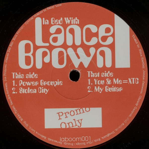 Lance Brown - In Bed With Lance Brown EP | Laboom (LABOOM 001) - main