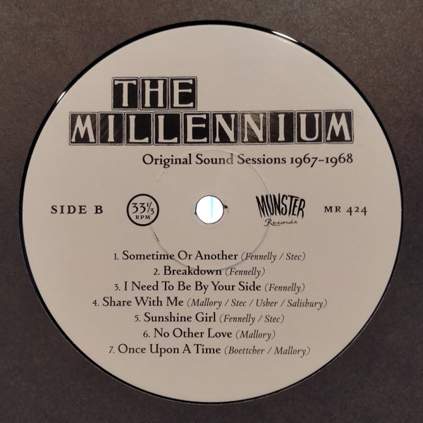 The Millennium - Original Sound Sessions 1967-1968 LP | Munster Records (MR424) - 4 The Millennium - Original Sound Sessions 1967-1968 LP | Munster Records (MR424) - 4