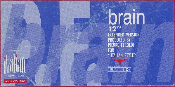 Pierre Feroldi - Brain | Italian Style Production (ISP 1026)