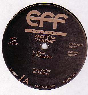 Zage 1 1/14 - Funtime | Eff Records (E002) - main