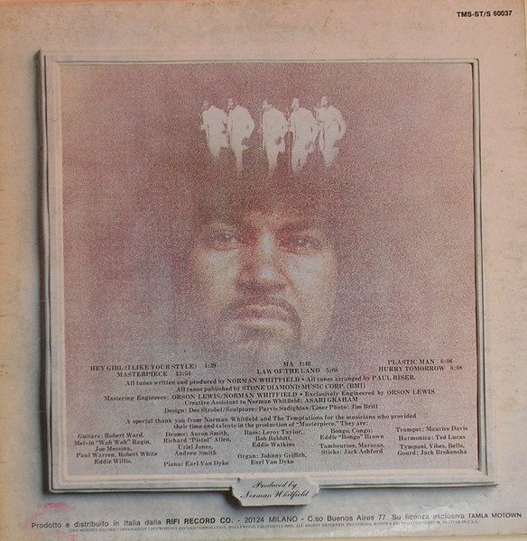 The Temptations - Masterpiece | Gordy (G965L) - 2