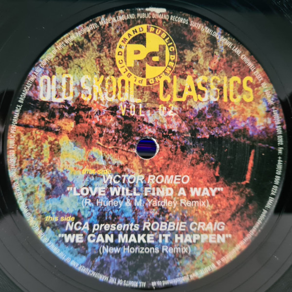 Victor Romeo / NCA Presents Robbie Craig - Old Skool Classics Vol. 02 | Public Demand (PDOS 002)