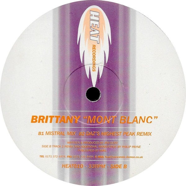 Brittany - Mont Blanc | Heat Recordings (HEAT010) - 3