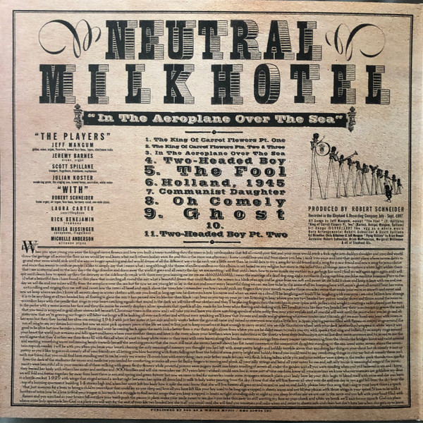 Neutral Milk Hotel - In The Aeroplane Over The Sea | Merge Records (MRG136LP) - 2