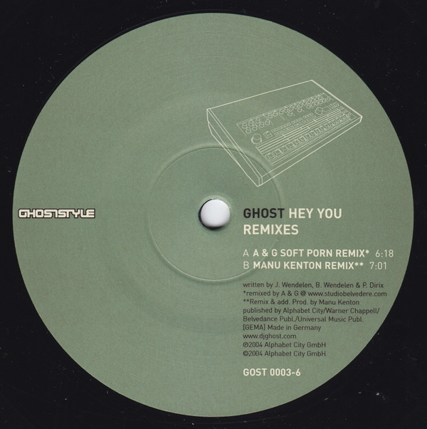 DJ Ghost - Hey You (Remixes) | Ghoststyle (GOST 0003-6)