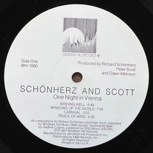 Schönherz & Scott - One Night In Vienna | Windham Hill Records (WH 1060) - 2