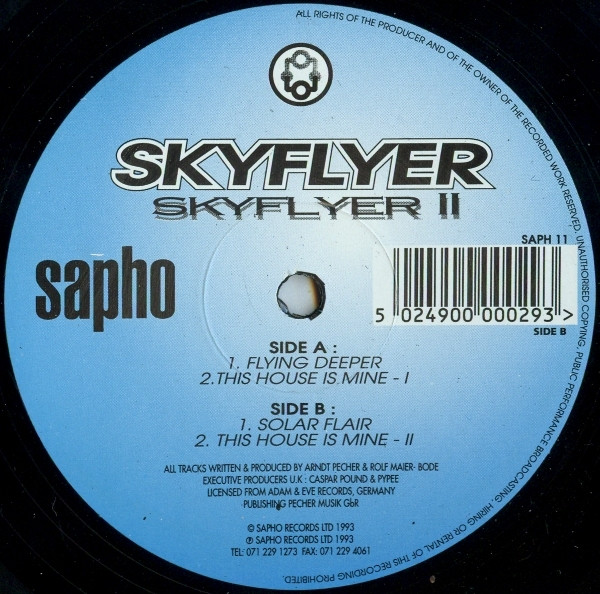 Skyflyer - Skyflyer II | Sapho (SAPH 11)