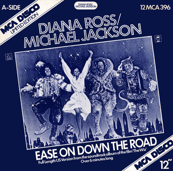 Diana Ross / Michael Jackson - Ease On Down The Road | MCA Records (12 MCA 396)