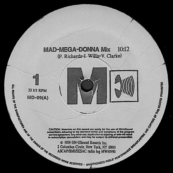 Madonna - Mad-mega-donna Mix | ON-USound (MD-09)