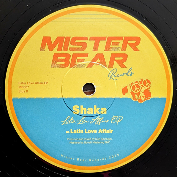 Shaka - Latin Love Affair EP | Mister Bear (MB007) - 2