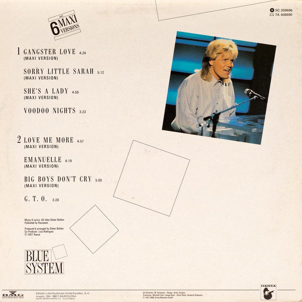 Blue System - Walking On A Rainbow | Ariola (5C 208696) - 2