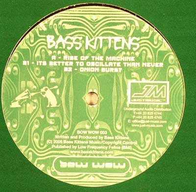Bass Kittens - Rise Of The Machines | Bowwow (BOW WOW 003) - main