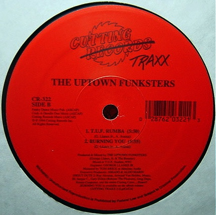 The Uptown Funksters - Dr. Feel Good | Cutting Traxx (CR-322)