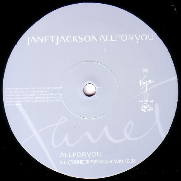 Janet Jackson - All For You | Virgin (7243 8 97487 6 5) - 2