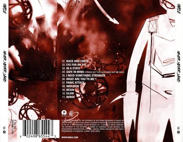UNKLE - Never, Never, Land | Mo Wax (MWU 001CDZ) - 2