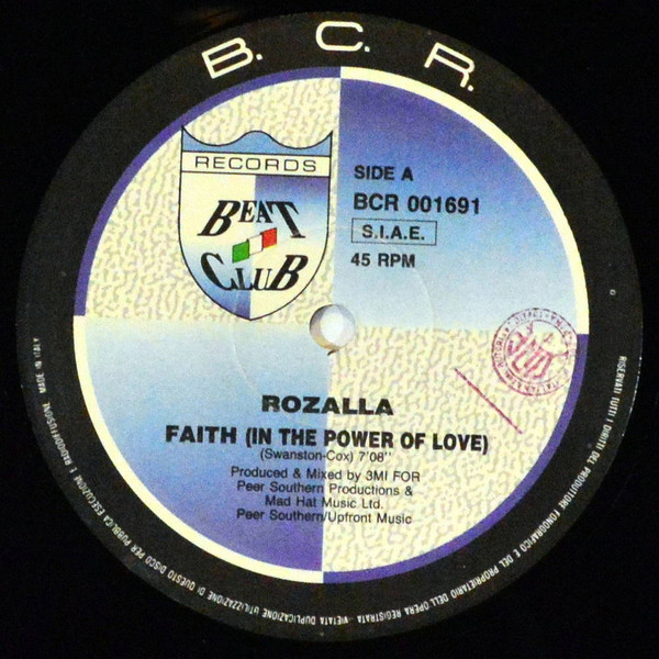 Rozalla - Faith (In The Power Of Love) | Beat Club Records (BCR 001691) - 2