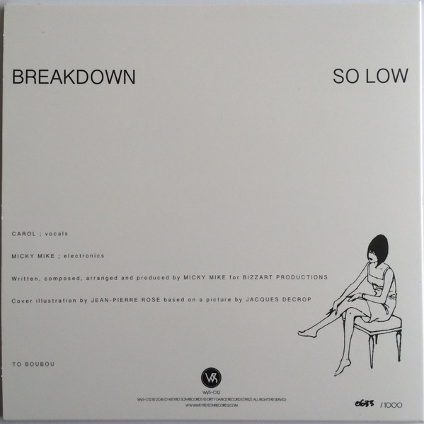 Carol - Breakdown | Weyrd Son Records (WyS-012) - 2