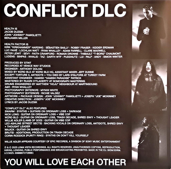 HEALTH - Conflict DLC | Loma Vista (00888072728981) - 3 HEALTH - Conflict DLC | Loma Vista (00888072728981) - 3