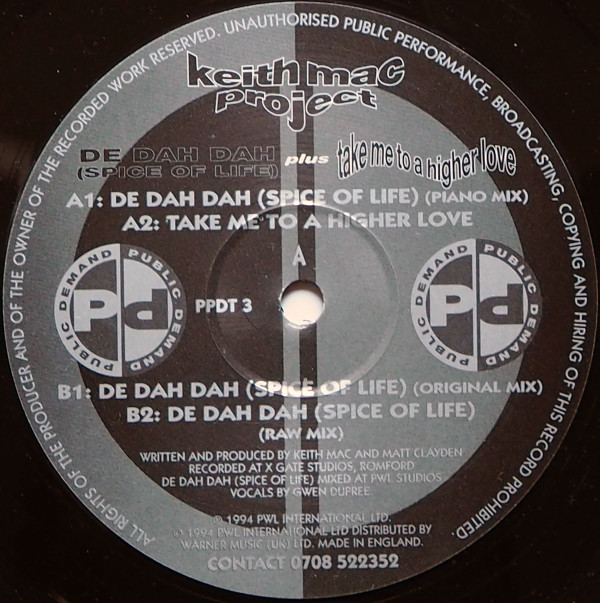Keith Mac - De Dah Dah (Spice Of Life) | Public Demand (PPDT 3)