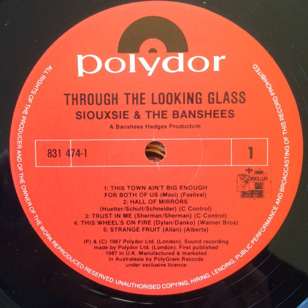 Siouxsie & The Banshees - Through The Looking Glass | Polydor (831 474-1) - 4