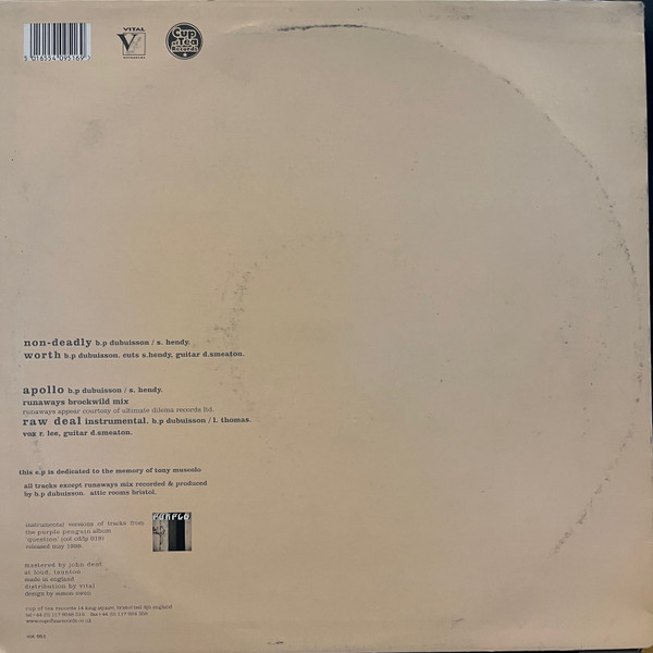 Purple Penguin - Instrumentals EP | Cup Of Tea Records (cot 051) - 2