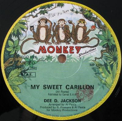 Dee D. Jackson - My Sweet Carillon | Monkey Productions (MP 3302-0) - 3