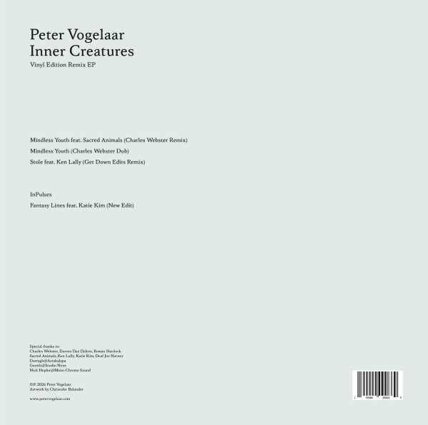 Peter Vogelaar - Inner Creatures Remix EP | PV (PV015) - 2