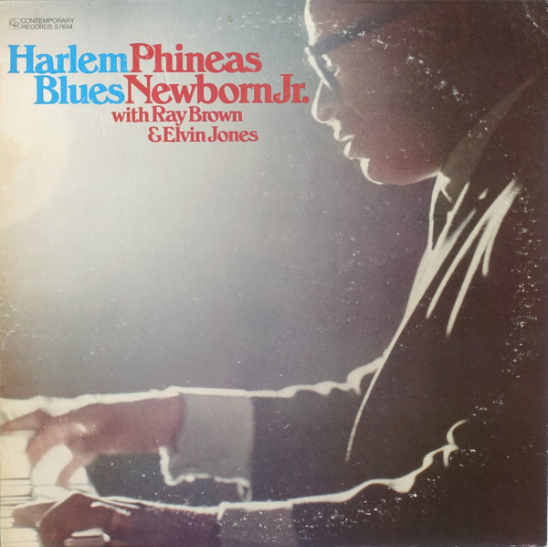 Phineas Newborn Jr. With Ray Brown & Elvin Jones - Harlem Blues | Contemporary Records (S7634) - main