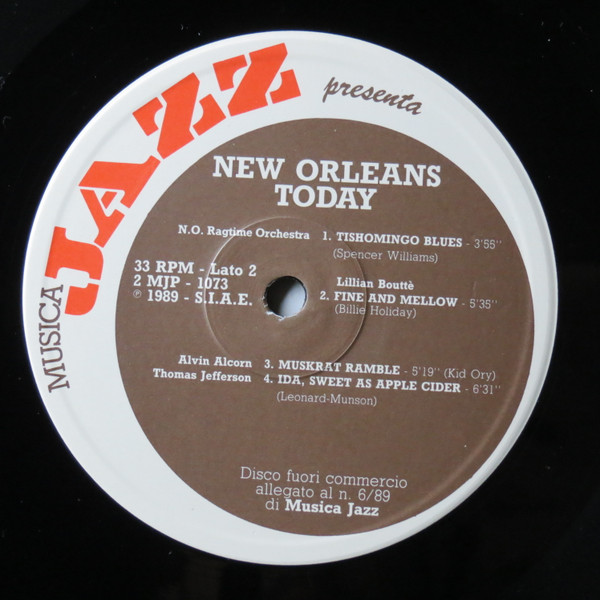 Various - New Orleans Today | Musica Jazz (2MJP 1073) - 2 Various - New Orleans Today | Musica Jazz (2MJP 1073) - 2