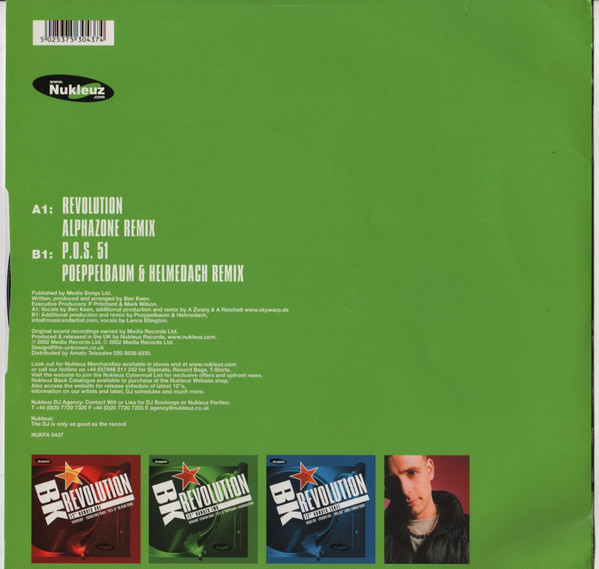 BK - Revolution (12" Number Two) | Nukleuz (NUKFA 0437) - 2 BK - Revolution (12" Number Two) | Nukleuz (NUKFA 0437) - 2